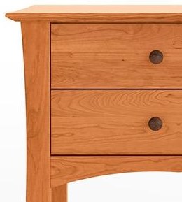 Solid wood cherry hot sale nightstands